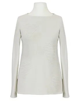 Pullover mit Herzmuster in  beige von Finery (Bild 1)