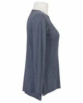 Pullover mit Herzmuster in  jeansblau von Finery (Bild 2)