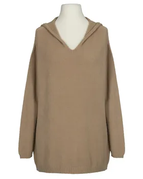 Pullover mit Kapuze in  camel von Made in Italy (Bild 1)