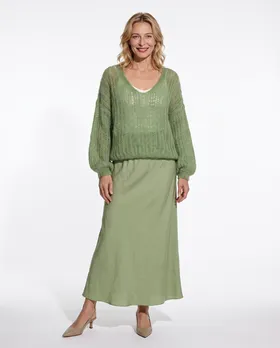 Pullover mit Mohair in  lindgr�n von Selected Touch (Bild 3)