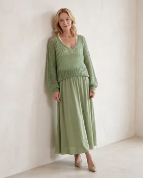 Pullover mit Mohair in  lindgr�n von Selected Touch (Bild 5)