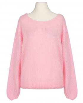 Pullover mit Mohair in  rosa von Made in Italy (Bild 1)