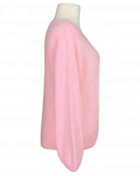 Pullover mit Mohair in  rosa von Made in Italy (Bild 2)