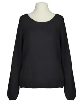 Pullover mit Mohair in  schwarz von Made in Italy (Bild 1)