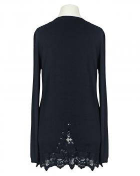 Pullover mit Spitze in  blau von Spaziodonna (Bild 2)