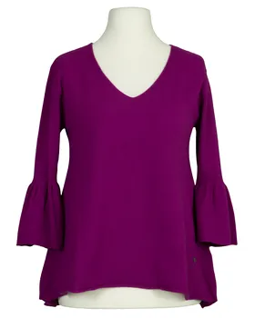 Pullover mit Trompetenarm in  beere von Made in Italy (Bild 1)
