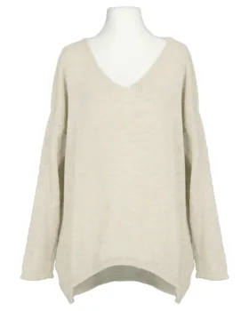Pullover Oversize in  beige von Selected Touch (Bild 1)