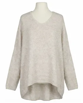 Pullover Oversize in  beige von IMPRESS (Bild 1)