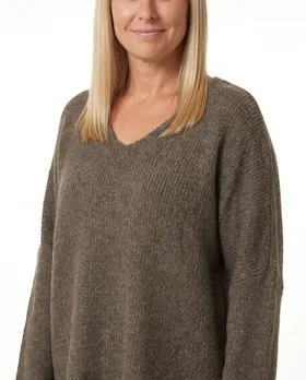 Pullover Oversize in  braun von IMPRESS (Bild 3)