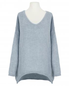 Pullover Oversize in  hellblau von Selected Touch (Bild 1)