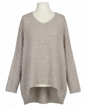 Pullover Oversize in  hellbraun von IMPRESS (Bild 1)