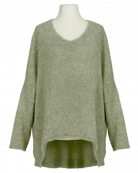 Pullover Oversize in  khaki von IMPRESS (Bild 1)
