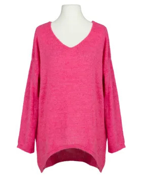 Pullover Oversize in  pink von Selected Touch (Bild 1)