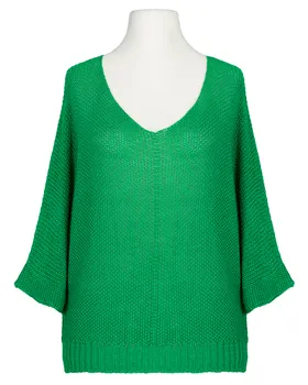 Pullover Perlmuster in  gr�n von Made in Italy (Bild 1)