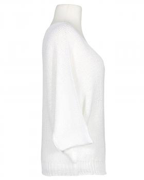 Pullover Perlmuster in  weiss von Made in Italy (Bild 2)