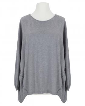 Pullover Rundhals in  grau von Moda Italia (Bild 1)