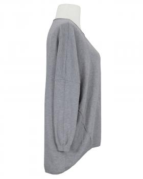 Pullover Rundhals in  grau von Moda Italia (Bild 2)