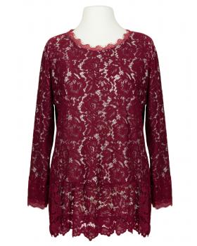 Pullover Spitze in  bordeaux von Made in Italy (Bild 1)