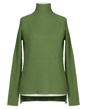 Pullover Stehkragen in  gr�n von Made in Italy (Bild 1)