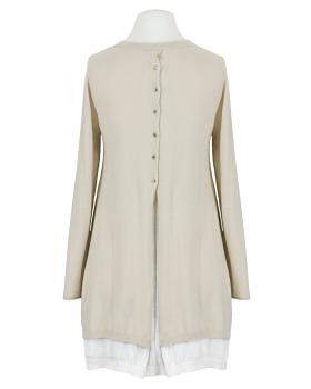Pullover Tunika Stil in  beige von Spaziodonna (Bild 2)