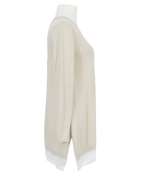 Pullover Tunika Stil in  beige von Spaziodonna (Bild 3)