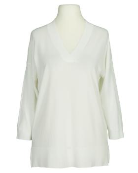 Pullover V-Ausschnitt in  creme von  (Bild 1)