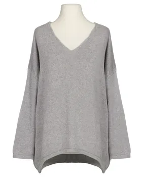 Pullover V-Ausschnitt in  grau von Selected Touch (Bild 1)