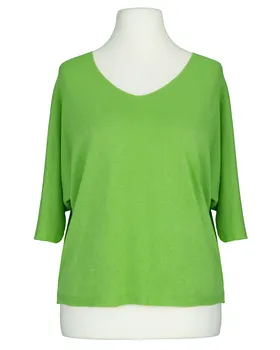 Pullover V-Ausschnitt in  gr�n von Made in Italy (Bild 1)