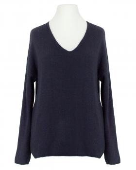 Pullover V-Ausschnitt in  marine von Italia Moda (Bild 1)