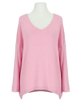 Pullover V-Ausschnitt in  rosa von Selected Touch (Bild 1)