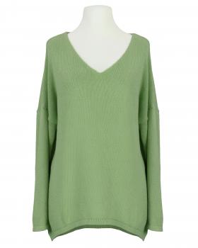 Pullover V-Ausschnitt in  salbei von Selected Touch (Bild 1)