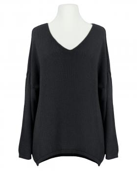 Pullover V-Ausschnitt in  schwarz von Selected Touch (Bild 1)