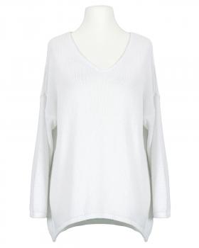 Pullover V-Ausschnitt in  weiss von Selected Touch (Bild 1)