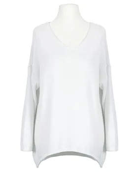 Pullover V-Ausschnitt in  wei� von Selected Touch (Bild 1)