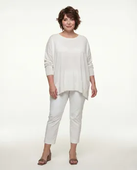 Pullover Viskose in  wei� von Amandine (Bild 3)