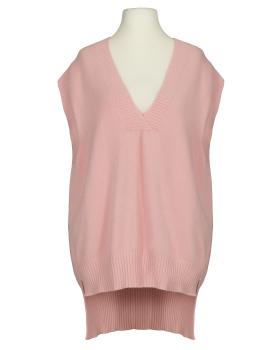 Pullunder V-Ausschnitt in  rosa von Made in Italy (Bild 1)