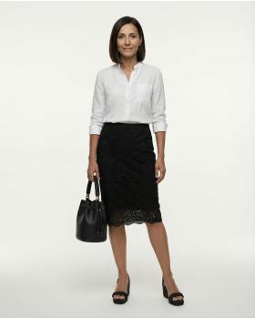 Rock aus Spitze in  schwarz von Lady Lot Paris (Bild 1)