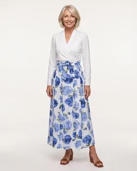 Rock Floral in  blau von Made in Italy (Bild 4)