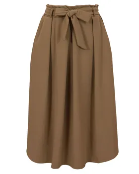 Rock Jersey A-Linie in  cognac von New Collection (Bild 1)