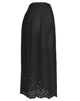 Rock mit Lochspitze in  schwarz von Made in Italy (Bild 2)