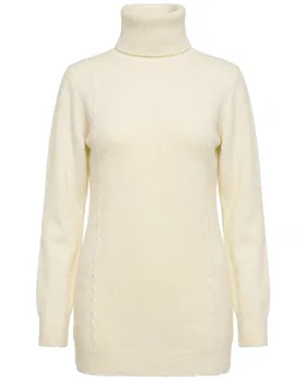 Rollkragenpullover mit Mohair in  wollwei� von Primrose (Bild 1)