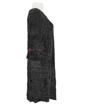 Samtkleid mit Volant in  schwarz von Zedd (Bild 2)