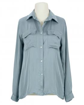 Satin Bluse in  eisblau von Monday Afternoon (Bild 1)
