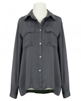 Satin Bluse in  grau von Monday Afternoon (Bild 1)
