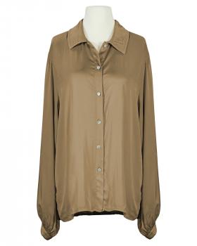 Satinbluse mit Seide in  cognac von Monday Afternoon (Bild 1)
