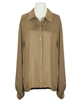 Satinbluse mit Seide in  cognac von Monday Afternoon (Bild 1)