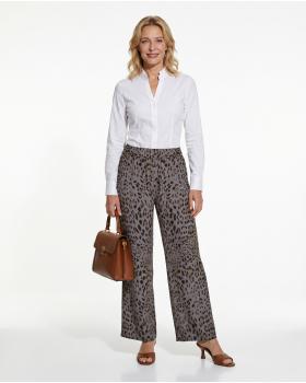 Satinhose Leo mit Seide in  grau von Style Touch (Bild 2)