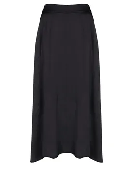 Satinrock A-Linie in  schwarz von IMPRESS (Bild 1)