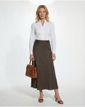 Satinrock mit Seide in  braun von Selected Touch (Bild 2)