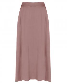 Satinrock mit Seide in  rosenholz von Selected Touch (Bild 1)